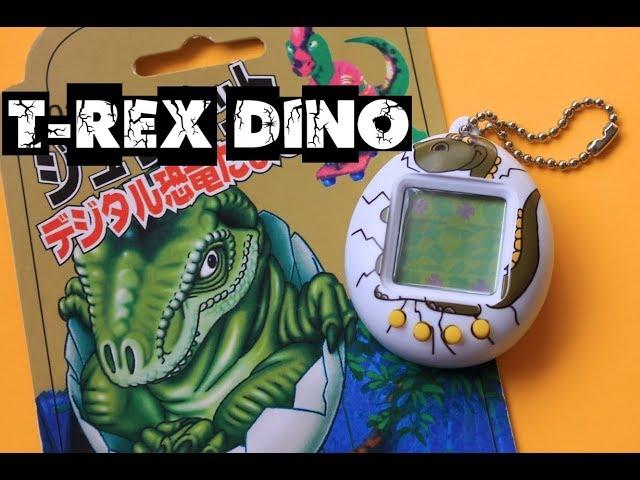 Dino T-Rex Virtual Pet Review | Тамагочи Дино Т-Рекс (у пальмы)