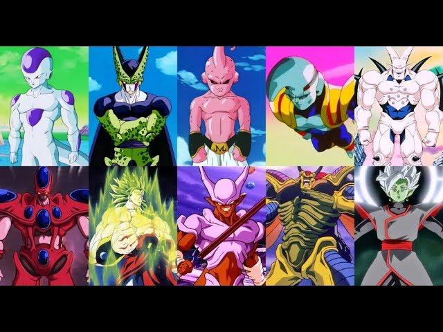 Top 100 Strongest Dragon Ball Villains