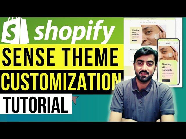 Shopify Sense Theme Customization | Shopify Sense Theme Tutorial | Shopify Free Themes