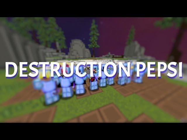 DESTRUCTION TEAM PEPSI | VIMEWORLD PRISON