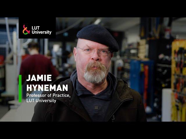 Jamie at the Shop – J. Hyneman Center – LUT University