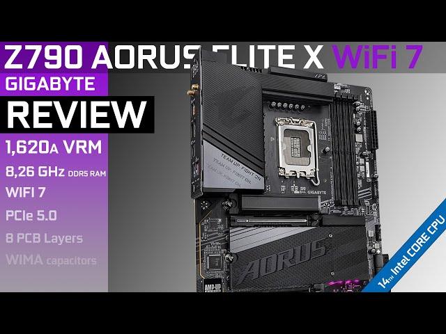 GIGABYTE Z790 AORUS ELITE X WIFI7 : Best board reviewed all year!