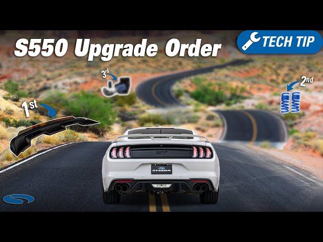 The Right Way to Mod Your S550 Mustang (In Order) | Tech Tip