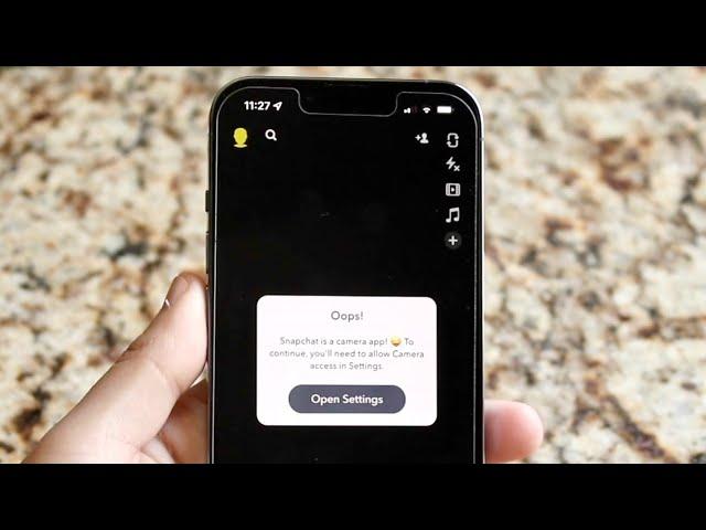 How To FIX Snapchat Is a Camera App Error! (2022)