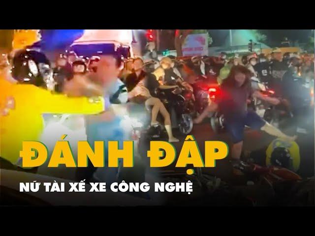 Đôi nam nữ đánh tài xế xe công nghệ, còn hỏi người can ngăn: 'Biết tao là ai không?'