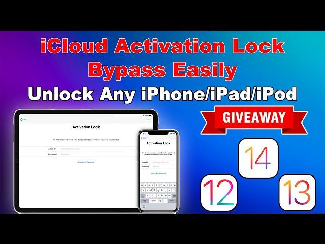 Remove iCloud Activation Lock on iOS14/13/12 Without Apple ID & Password|iCloud Bypass Windows iOS14