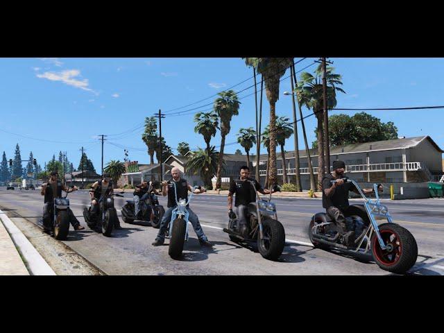 GTA 5 - Roleplay - FiveM - KUFFS vRP Server - PC - MC Charity ride for St. Jude's Children Hospital