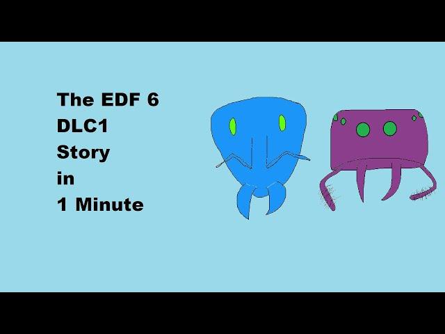 The EDF6 DLC1 Story in 1 Minute【EDF6】