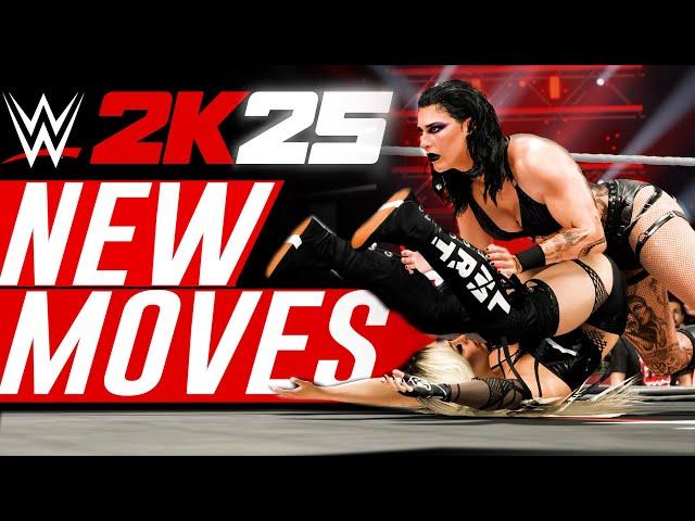 Every New Wrestling Move in WWE 2K25 REVEALED!