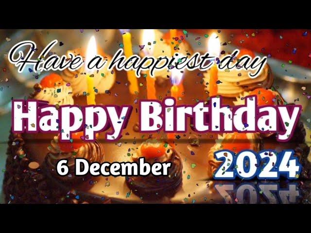 3 December Amazing Birthday Greeting Video 2024||Best Birthday Wishes