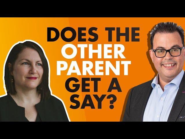 Do I have to involve my child's other parent in decisions? What information do I have to give them?