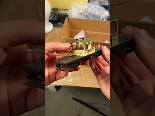 Strange 1920s HO Maintenance Locomotive Unboxing #hoscale #train #locomotive