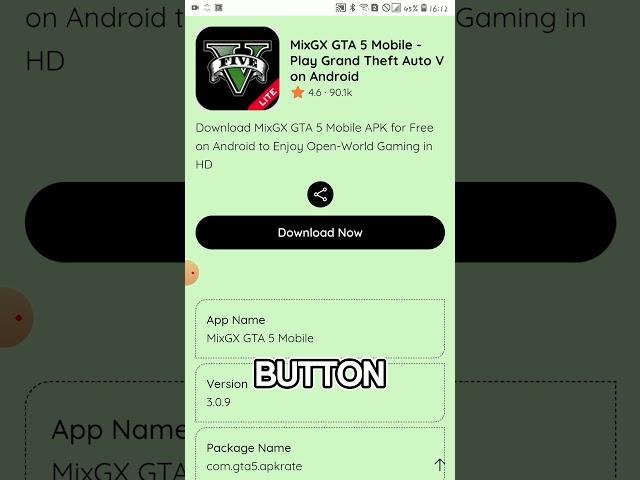 How to Download MixGX GTA 5 Mobile on Android  #GTA5Mobile #HowTo #DownloadGTA5 #MobileGaming