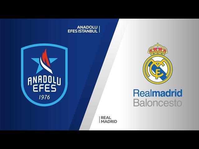 Anadolu Efes Istanbul - Real Madrid Highlights | Turkish Airlines EuroLeague RS Round 11