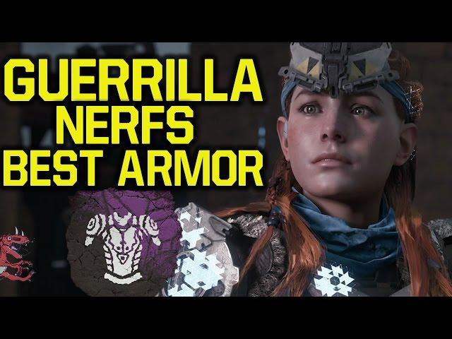 Horizon Zero Dawn BEST ARMOR WILL BE NERFED In New Horizon Zero Dawn Patch (Horizon Zero Dawn Armor)