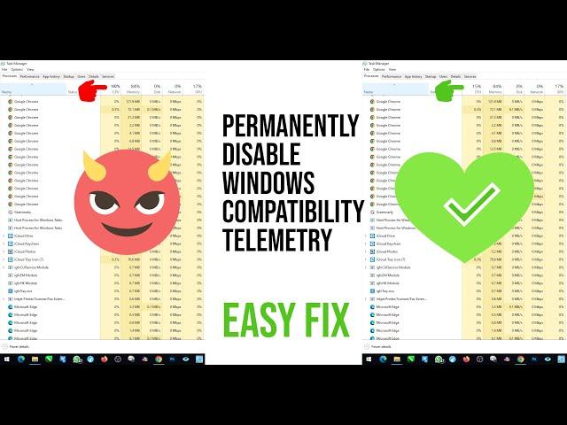 Permanently Disabling Windows Compatibility Telemetry