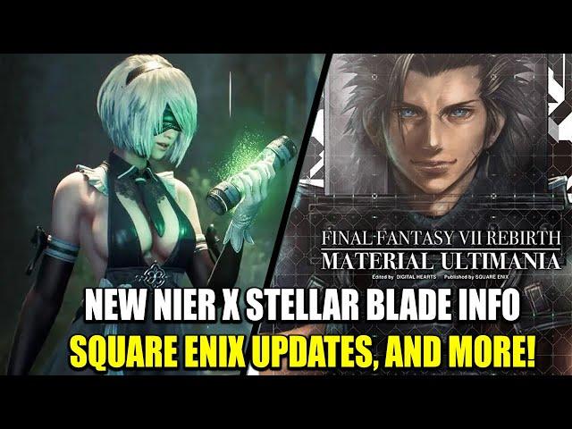 New Nier X Stellar Blade Info! | Square Enix Latest Update | Zelda Movie Issue!?