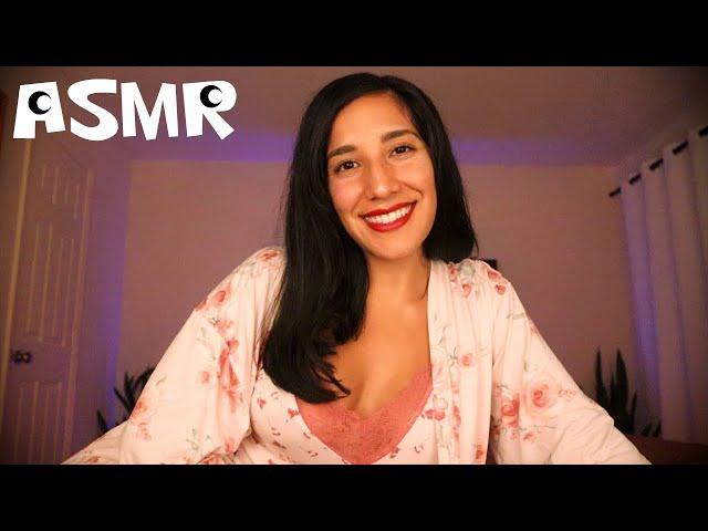 ASMR Mommy Tucks You In During A Thunderstorm | Real Rain