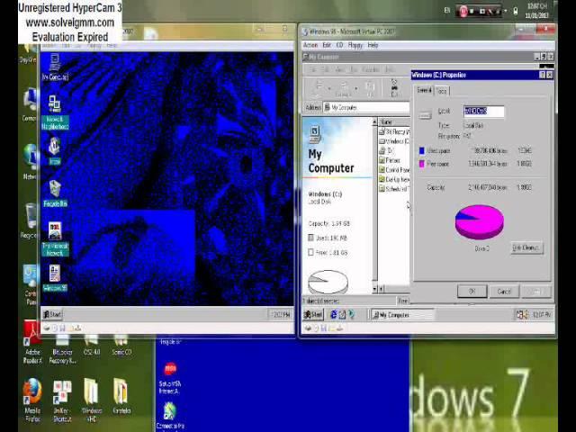 Windows 95 VS Windows 98 VS Windows 98 SE