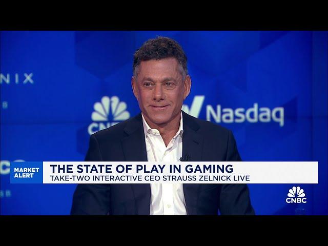 Take-Two Interactive CEO Strauss Zelnick: We're an organic growth story going forward