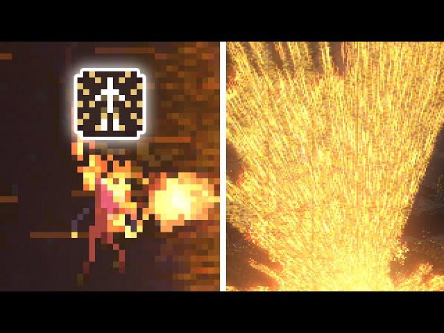 Noita But All Enemies Have Glass Cannon (5x Damage)