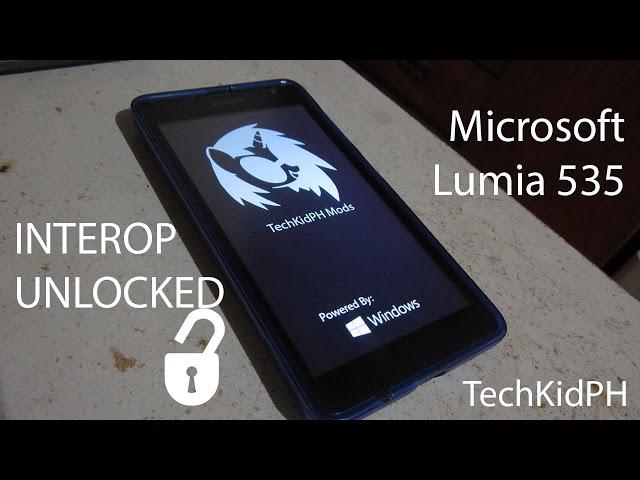 Microsoft Lumia 535 Interop Unlock in Action!