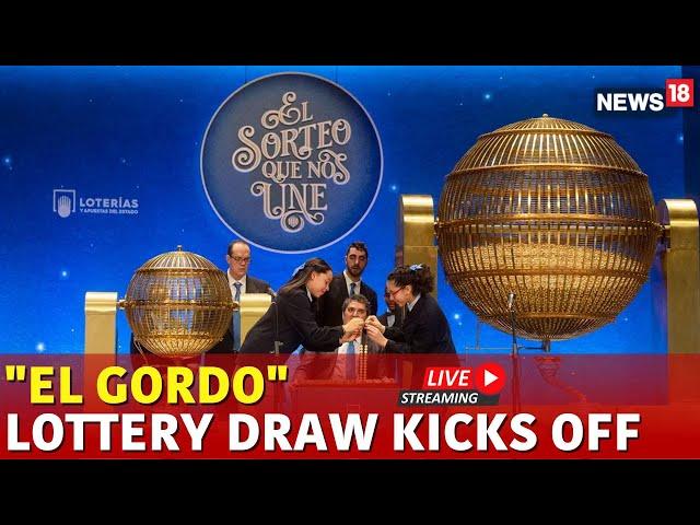 El Gordo Lottery Live | El Gordo Christmas Lottery Draw 2024 Begins At Royal Opera House Live | N18G