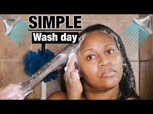 Simple wash day routine for dry FINE NATURAL HAIR | Paige Marie