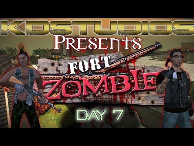 Fort Zombie: Day 7 - People! SOCIAL ACTIVITY!