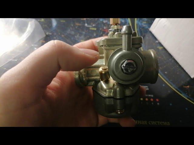 Motor50: Коротко о карбюраторе К60В и воздушном фильтре на мопед Карпаты (+читаем описание!)