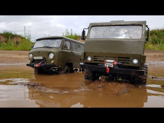 Буханка против Камаза на бездорожье! ... Гряземес и жесткий OFFroad