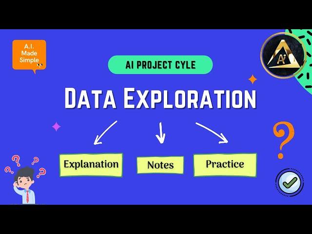 Data Exploration Class 9-10 Artificial Intelligence Project Cycle | Aiforkids