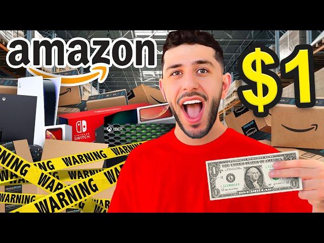 I Went To A $1 Amazon Return Store! (INSANE STEALS)