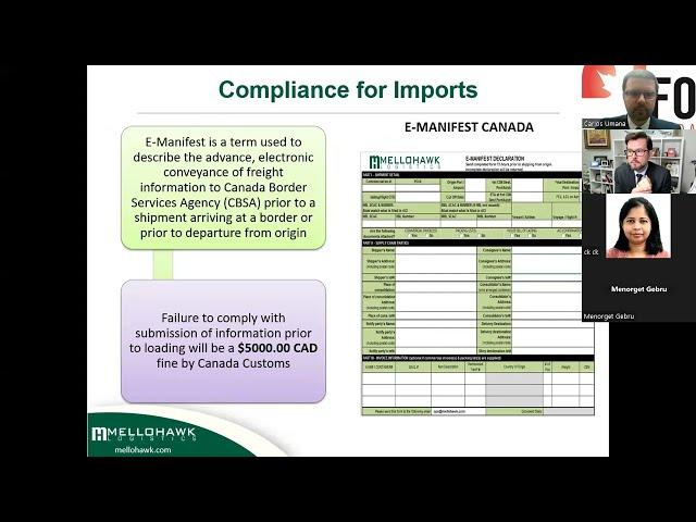 The Essentials for starting an import-export business with Canada Webinar 6th December 2022