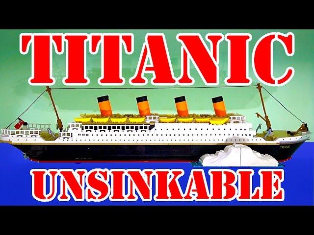 Titanic Cobi Build & Sink The Unsinkable Ship