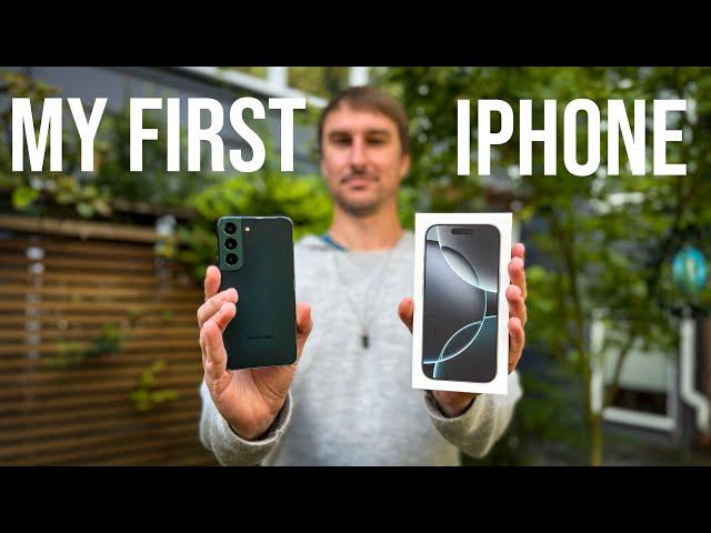 My FIRST iPhone - Why I'm switching to iPhone 16 from Android