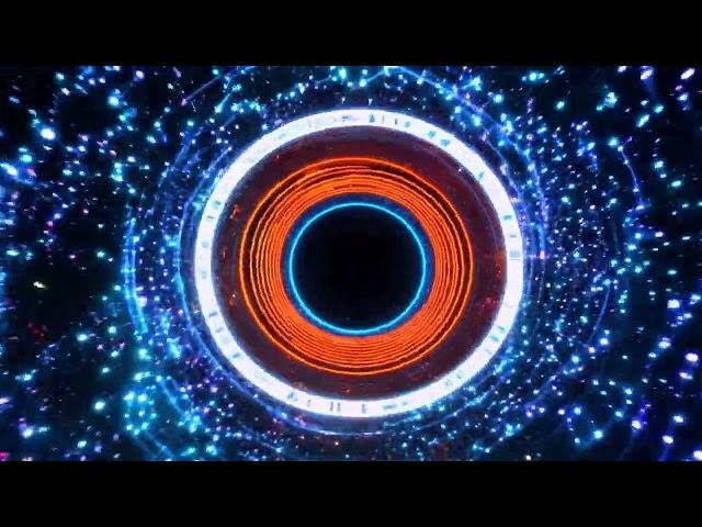 Circle Tunnel VJ Loop Dynamic Visual Art Video