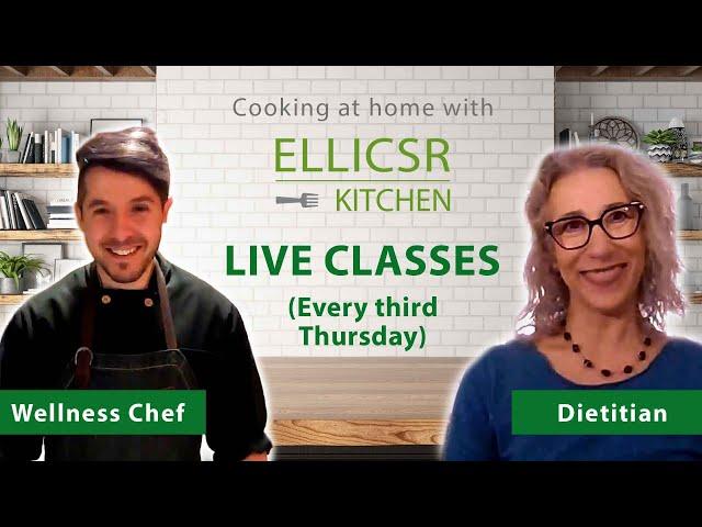 Cooking at Home with ELLICSR Kitchen LIVE!