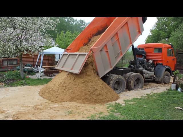 Доставка песка / sand delivery