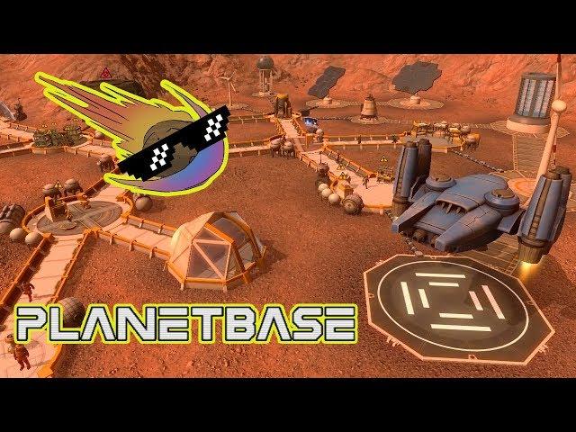 ЧЕТКИЙ МЕТЕОРИТ, ТОРГОВЕЦ И НОВЫЙ БИО-КУПОЛ - Planetbase #5