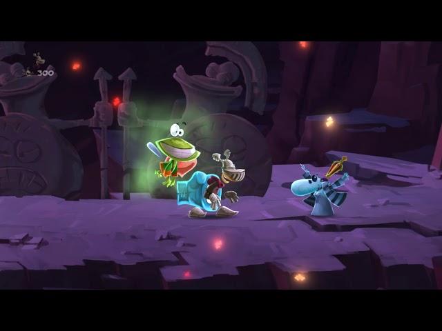 Rayman Legends , 62,  Геройская гонка с лавой ПОДПИШИСЬ ПОЖАЛУЙСТА!!!