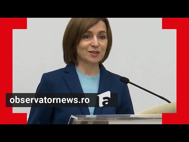 Moldova a ales: Maia Sandu a câştigat un nou mandat de preşedinte