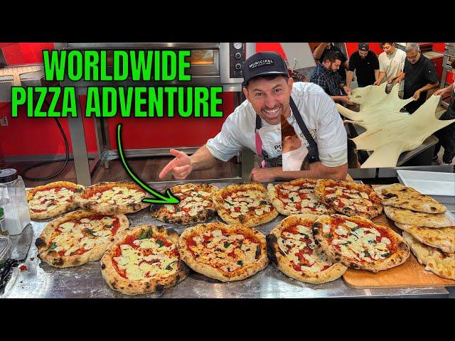 I Traveled 4 Countries To Make The Biggest Pizza Adventure Of My Life! Part 2