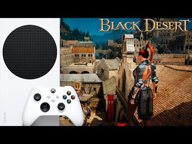 Black Desert Xbox Series S Геймплей 60 FPS