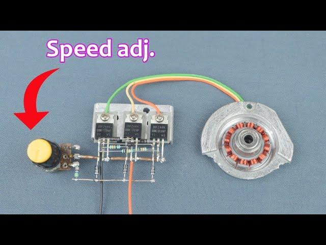 How to make BLDC motor ESC using mosfet