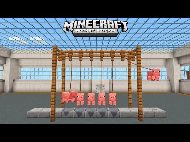 КАК СДЕЛАТЬ МАЯТНИК НЬЮТОНА В MINECRAFT PE БЕЗ МОДОВ? МАЙНКРАФТ BEDROCK EDITION (TUTORIAL)