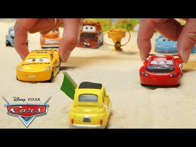 Lightning McQueen's Day at Fireball Beach! | Pixar Cars