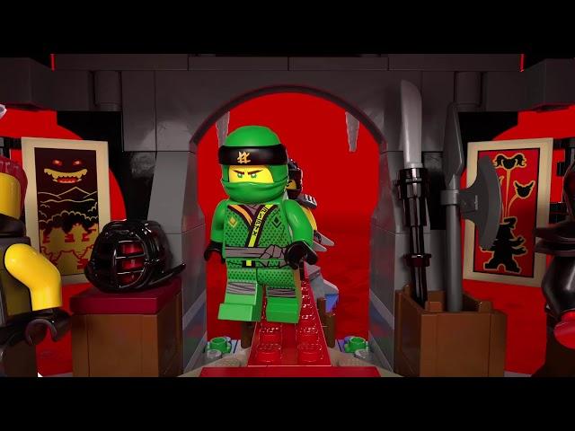 City Police and Ninjago Temple - LEGO City and LEGO Ninjago - Product Animation