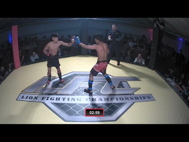 Lion Fighting Championships 27 -  Ibtasem Din vs Charles Levermore