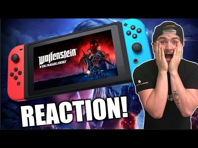 WOLFENSTEIN YOUNG BLOOD REACTION! - Nintendo Enthusiast